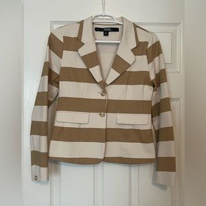 Kenzie striped blazer